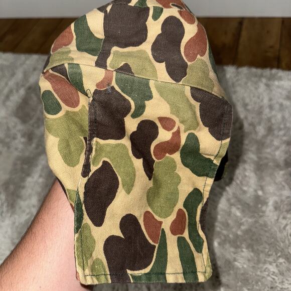 Vintage Duck Camo Hunting Hat - Picture 7 of 8